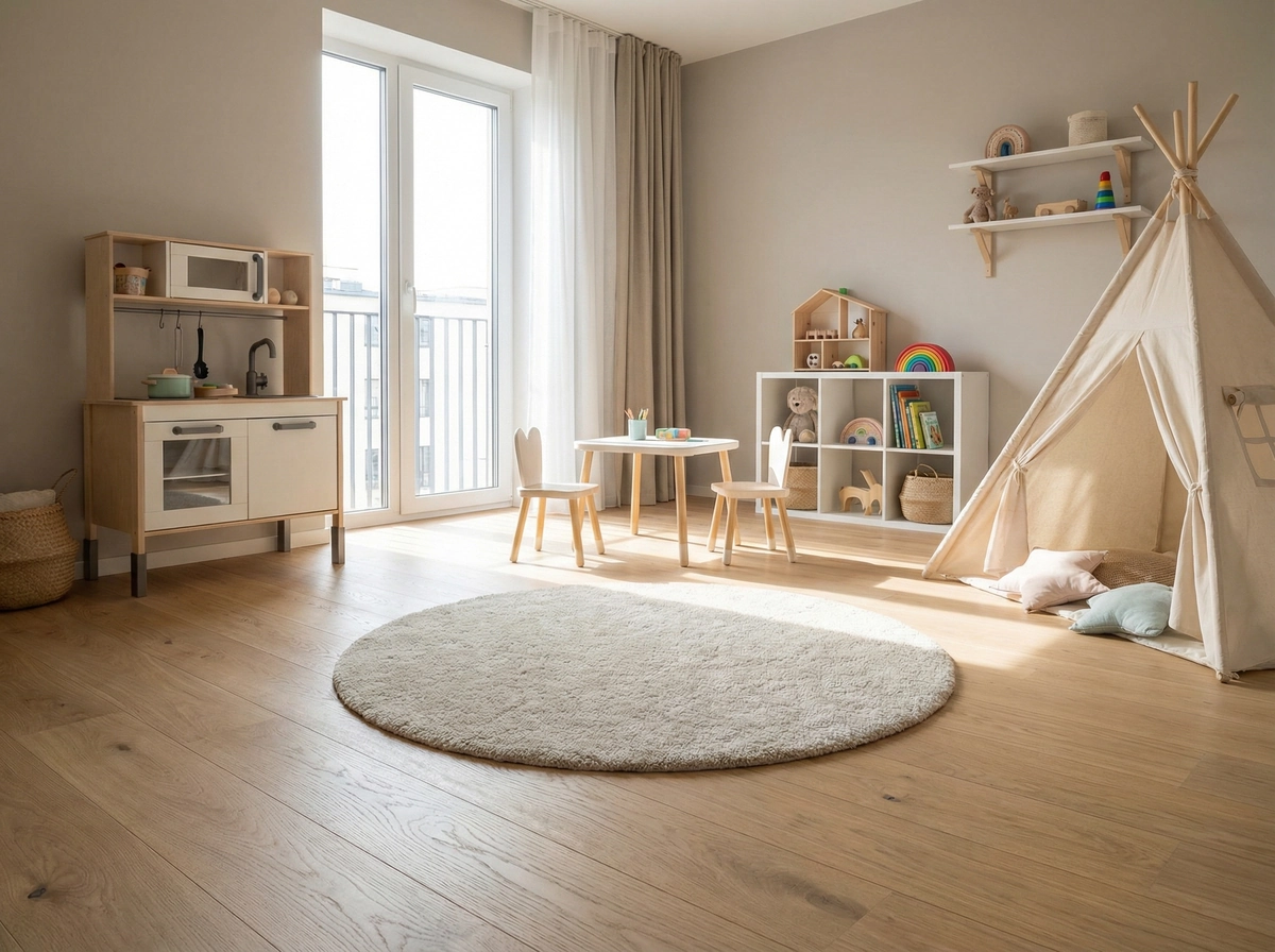 Bodenbelag für Kinderzimmer: Sicher und stilvoll wählen