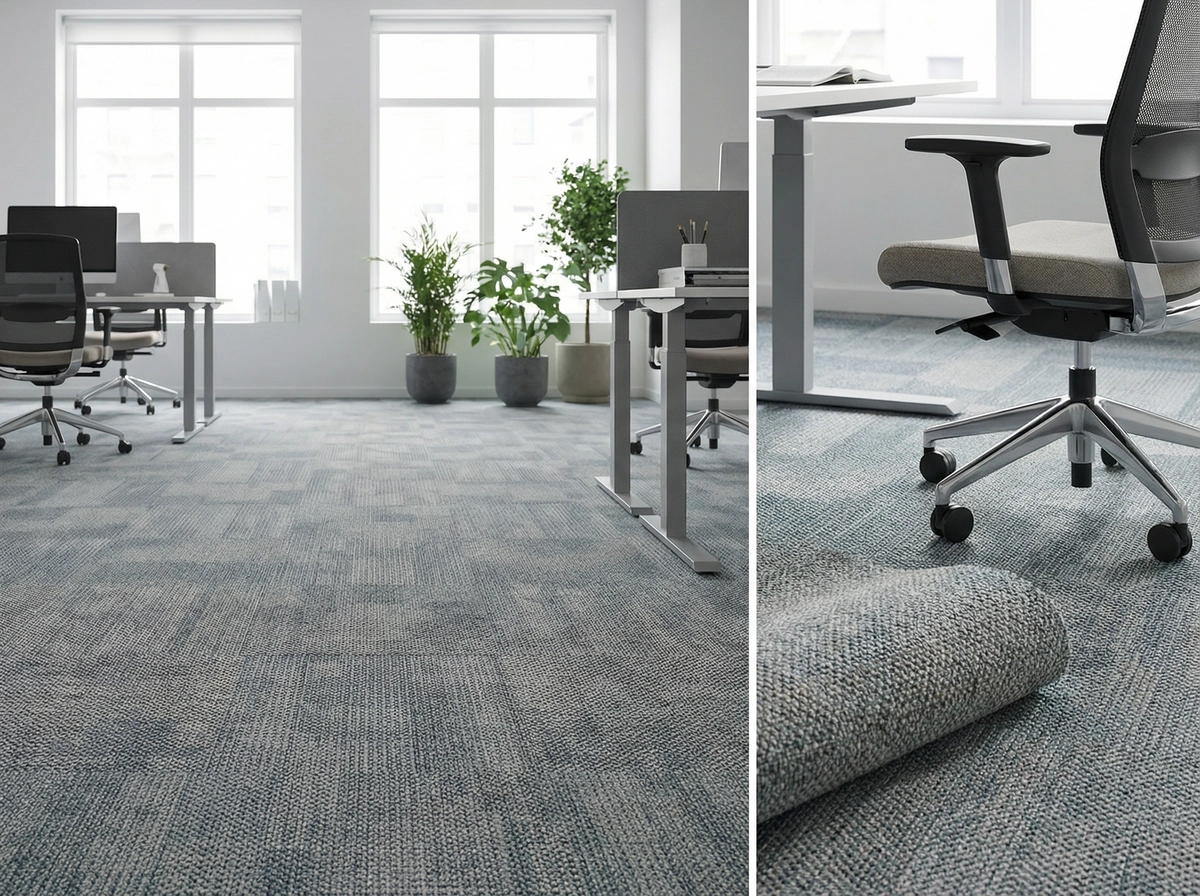Teppichboden für Büro: Funktionalität und Stil vereint